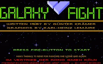 Galaxy Fight - The Incredible Space Flight-Amiga